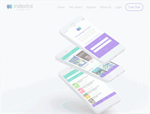 Tablet Screenshot of indextra.com